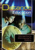 Distance education : what works well /