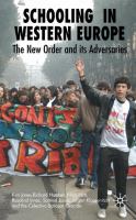 Schooling in Western Europe : the new order and its adversaries /