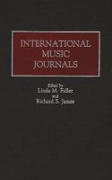 International music journals /