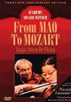 From Mao to Mozart Isaac Stern in China /