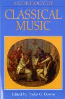 Anthology of classical music /