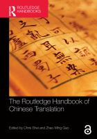 The Routledge handbook of Chinese translation /