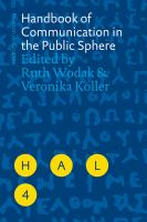 Handbook of communication in the public sphere