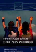 Feminist approaches to media theory and research /