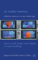 On media memory collective memory in a new media age /