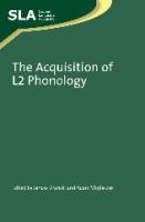 The acquisition of L2 phonology /