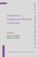 Variation in indigenous minority languages /