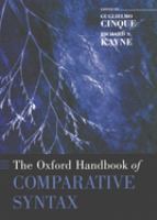 The Oxford handbook of comparative syntax /