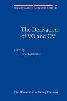 The derivation of VO and OV /