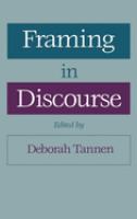 Framing in discourse /