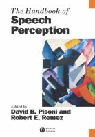 The handbook of speech perception /