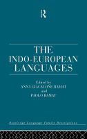 The Indo-European languages /