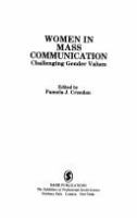 Women in mass communication : challenging gender values /
