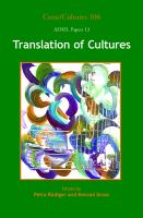 Translation of cultures /