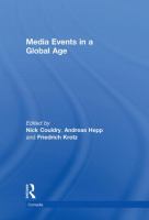 Media events in a global age /