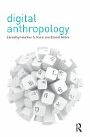 Digital anthropology /