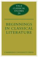 Beginnings in classical literature /