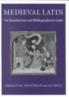 Medieval Latin : an introduction and bibliographical guide /