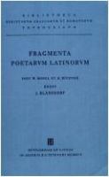 Fragmenta poetarum Latinorum epicorum et lyricorum praeter Ennium et Lucilium /