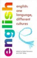 English : one language, different cultures /