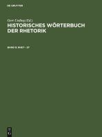 Historisches Wörterbuch der Rhetorik.