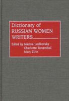 Dictionary of Russian women writers /