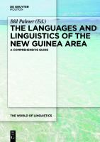 The languages and linguistics of the New Guinea area : a comprehensive guide /