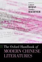 The Oxford handbook of modern Chinese literatures /