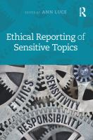 Ethical reporting of sensitive topics /