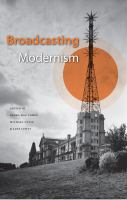 Broadcasting modernism /