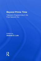 Beyond prime time : television programming in the post-network era /