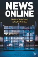 News online : transformations and continuities /
