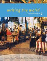 Writing the world : on globalization /
