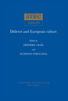 Diderot and European culture /
