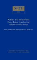 Nations and nationalisms : France, Britain, Ireland and the eighteenth-century context /