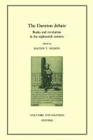 The Darnton debate : books and revolution in the eighteenth century /