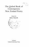 The Oxford book of contemporary New Zealand poetry /