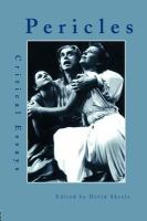 Pericles : critical essays /