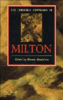 The Cambridge companion to Milton /