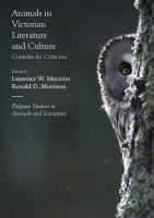 Animals in Victorian literature and culture : contexts for criticism /