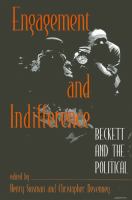 Engagement and indifference : Beckett and the political /