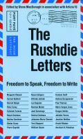 The Rushdie letters : freedom to speak, freedom to write /