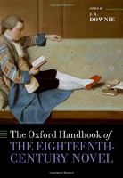 The Oxford handbook of the eighteenth-century novel /