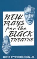 New plays for the Black theatre /