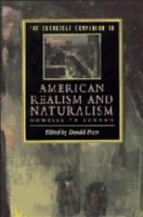 The Cambridge companion to American realism and naturalism : Howells to London /
