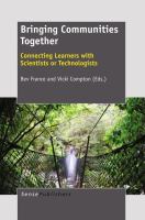 Bringing communities together connecting learners with scientists or technologists /