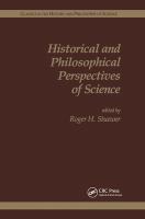 Historical and philosophical perspectives of science /