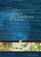 Encyclopedia of science, technology and ethics /