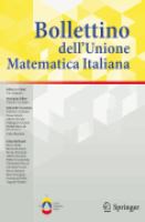 Bollettino della Unione matematica italiana.
