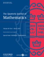 The Quarterly journal of mathematics.